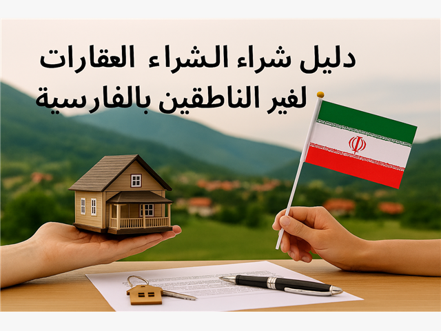 دليل شراء العقارات في إيران لغير الناطقين بالفارسية