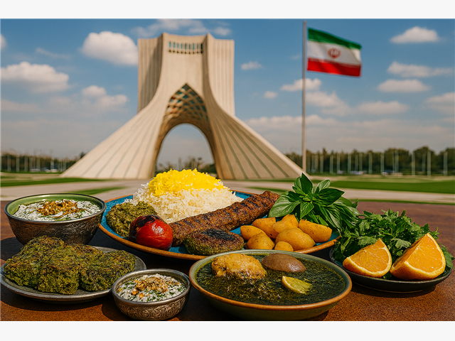 الطعام الإيراني وكل ما تحتاج إلى معرفته قبل السفر إلى إيران